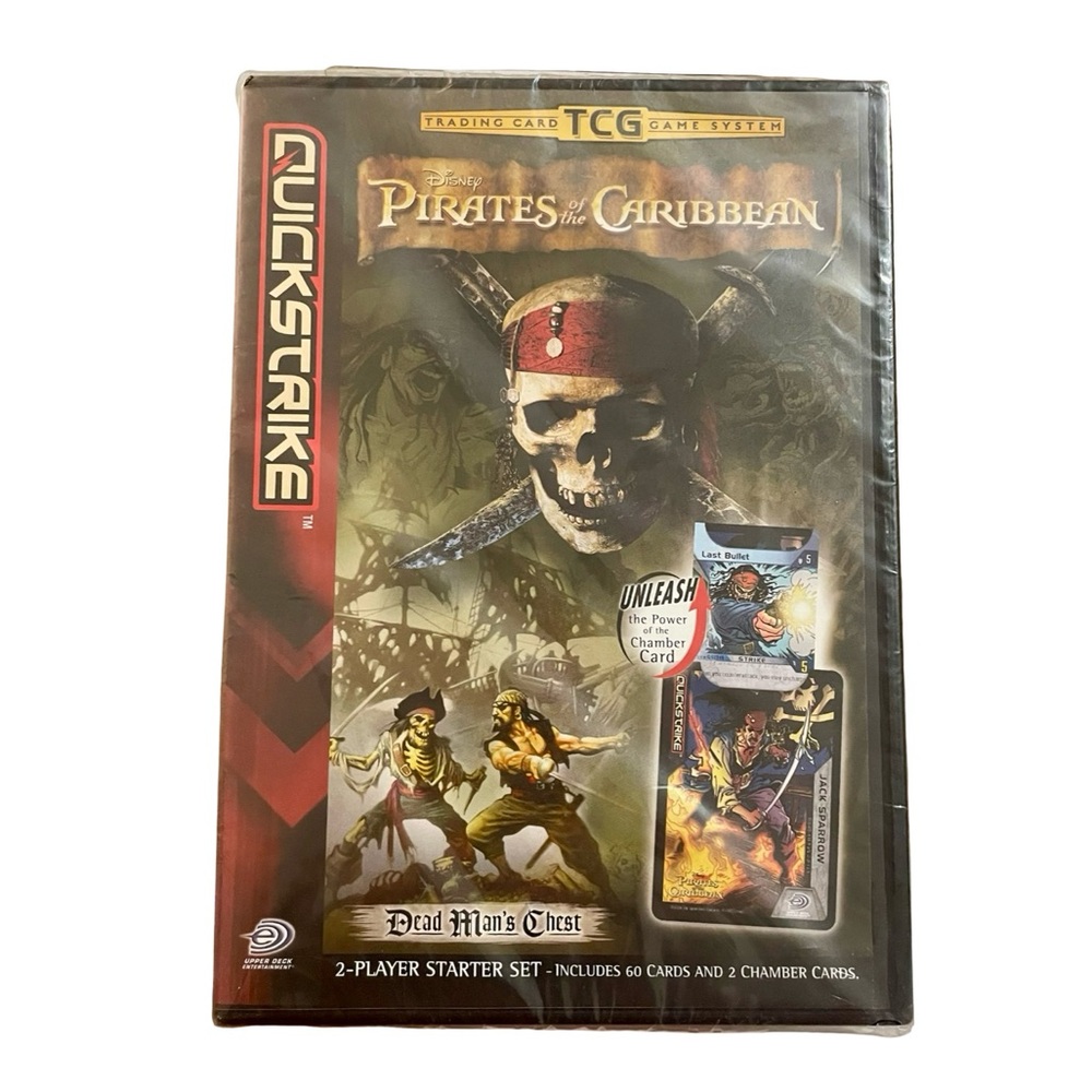 Pirates of the Caribbean TCG QuickStrike Starter Set – Dead Man’s Chest (Sealed)